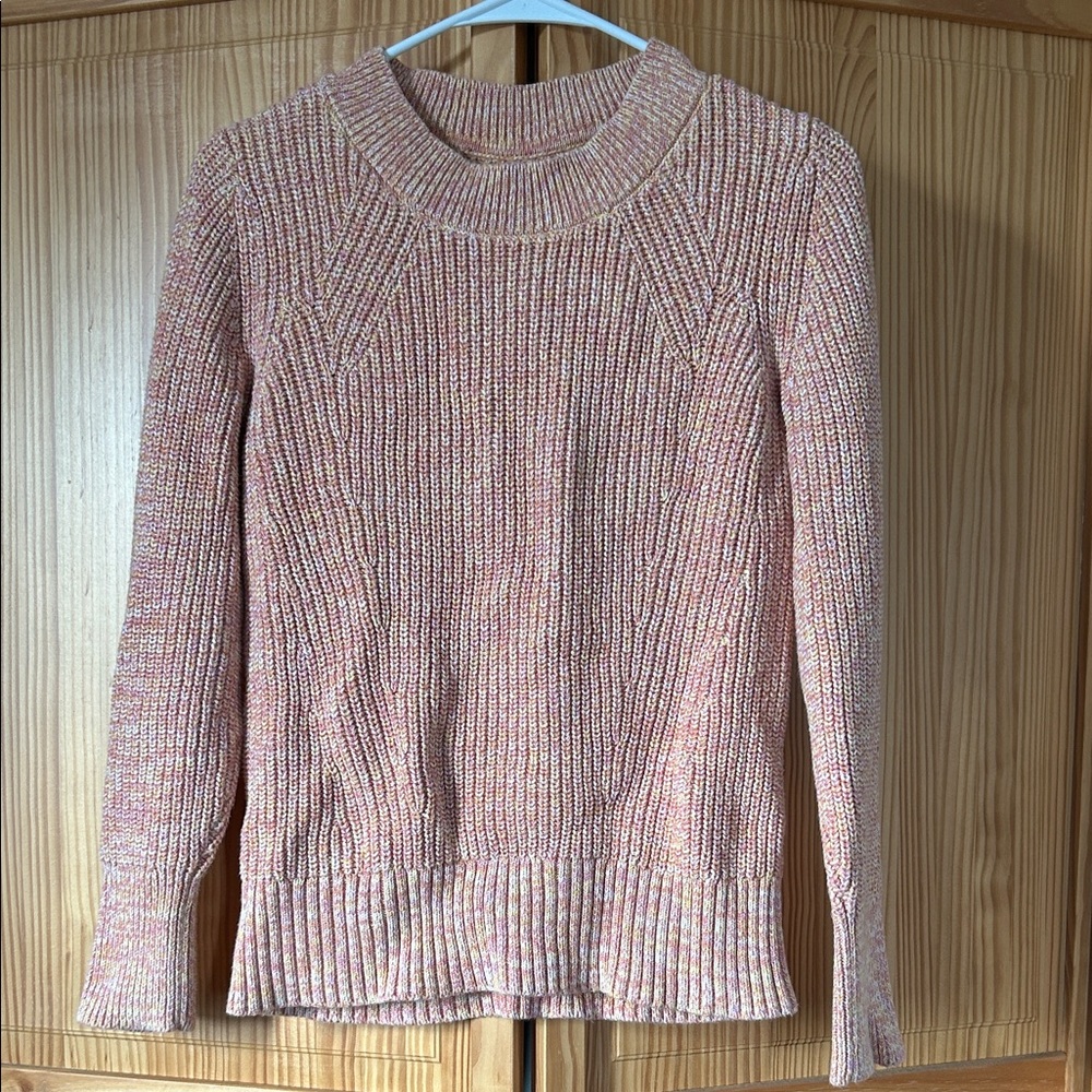Gap women’s crew neck chunky knit sweater small